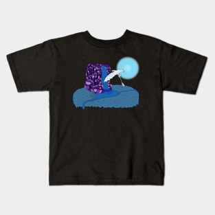 Light Fury at Waterfall Night 2 Kids T-Shirt